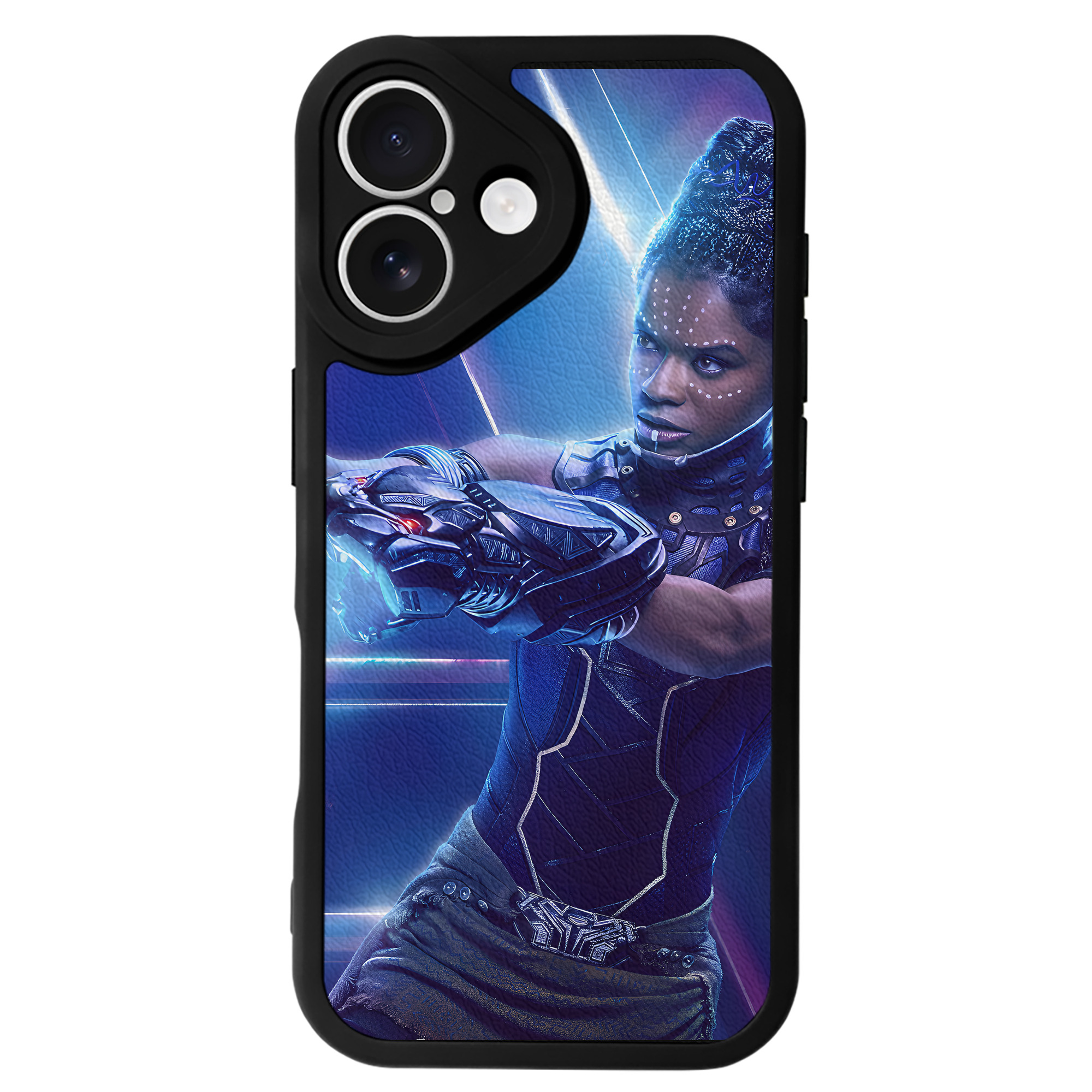 （画像用） アベンジャーズ The Avengers 【iPhone 16シリーズ対応】シリコンスマホケース（レザー調） 材質：シリコン